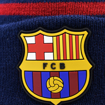 FC Barcelona zimní čepice stripe