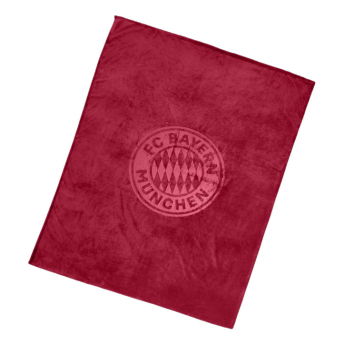 Bayern Mnichov fleecová deka bordeaux