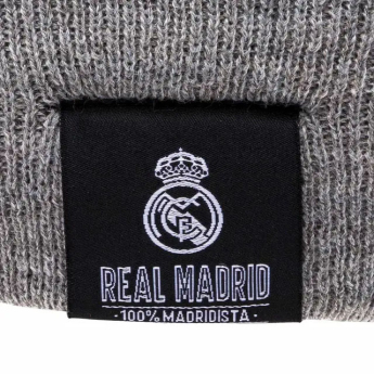 Real Madrid zimní čepice No15 grey