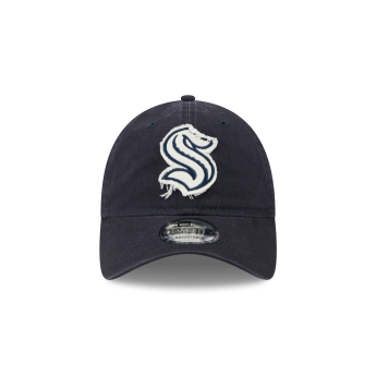 Seattle Kraken čepice baseballová kšiltovka New Era 920 Stamp balck