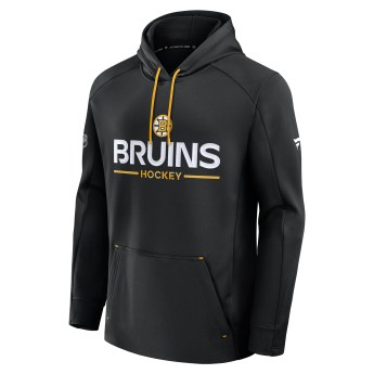 Boston Bruins pánská mikina s kapucí Authentic Pro Rink Poly Fleece POH