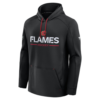 Calgary Flames pánská mikina s kapucí Authentic Pro Rink Poly Fleece POH