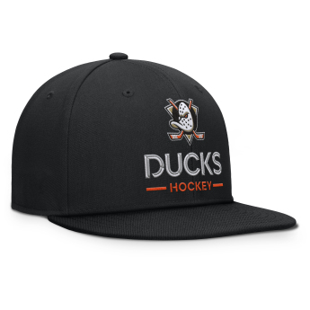 Anaheim Ducks čepice flat kšiltovka Authentic Pro A/Cap Flat Brim Square Visor Structured Adjustable
