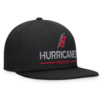 Carolina Hurricanes čepice flat kšiltovka Authentic Pro A/Cap Flat Brim Square Visor Structured Adjustable