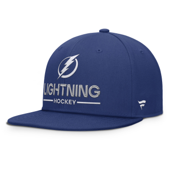 Tampa Bay Lightning čepice flat kšiltovka Authentic Pro A/Cap Flat Brim Square Visor Structured Adjustable