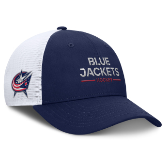 Columbus Blue Jackets čepice baseballová kšiltovka Authentic Pro A/Cap Structured Adj. Meshback