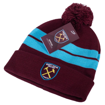 West Ham United zimní čepice Bar Knit Ski Hat