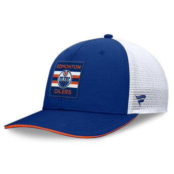 Edmonton Oilers čepice baseballová kšiltovka Authentic Pro A/Cap Structured Mid-Crown Adj