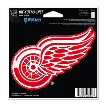Detroit Red Wings magnetka Die Cut