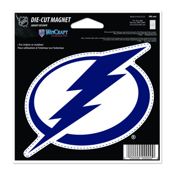 Tampa Bay Lightning magnetka Die Cut