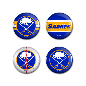 Buffalo Sabres placka Button 4 Pack