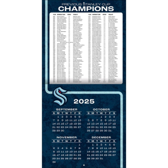 Seattle Kraken kalendář 2026 Wall