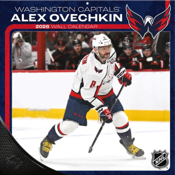 Washington Capitals kalendář #8 Alexander Ovechkin 2026 Wall