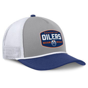 Edmonton Oilers čepice baseballová kšiltovka Course Adjustable Foam Front A-Frame Meshaback