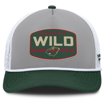 Minnesota Wild čepice baseballová kšiltovka Course Adjustable Foam Front A-Frame Meshaback