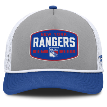 New York Rangers čepice baseballová kšiltovka Course Adjustable Foam Front A-Frame Meshaback