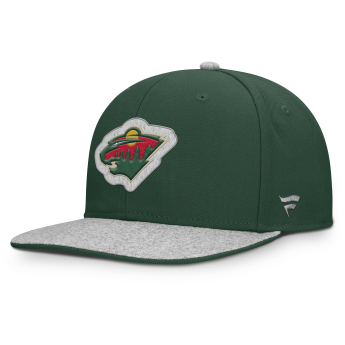 Minnesota Wild čepice flat kšiltovka Loden Structured Adjustable Flat Brim