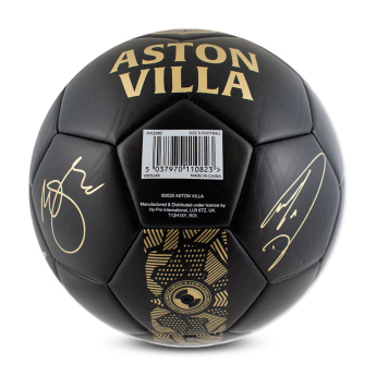 Aston Villa fotbalový mini míč Sig Gold Phantom - size 1