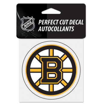 Boston Bruins samolepka Perfect Cut Color Decal