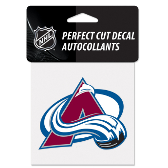 Colorado Avalanche samolepka Perfect Cut Color Decal