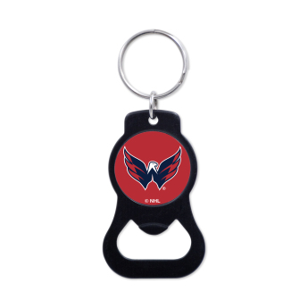 Washington Capitals přívěšek s otvírakem Black Ring