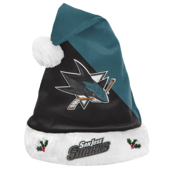 San Jose Sharks zimní čepice foco colorblock santa hat