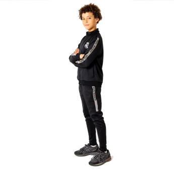 Real Madrid dětská tepláková souprava black