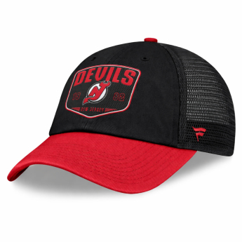 New Jersey Devils čepice baseballová kšiltovka A/CAP Structured Adjustable Meshback