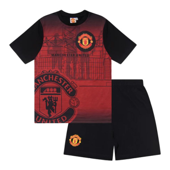 Manchester United dětské pyžamo Short Large Crest