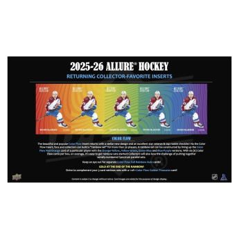 NHL boxy hokejové karty NHL 2025-26 Upper Deck Allure Hobby Box