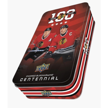 NHL boxy hokejové karty NHL 2025-26 Upper Deck Chicago Blackhawks NHL Centennial Hobby Box