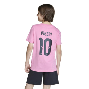 Lionel Messi dětské tričko MESSI Graphic pink