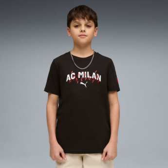 AC Milan dětské tričko Culture black
