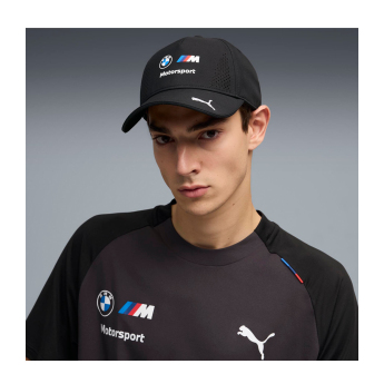 BMW Motorsport čepice baseballová kšiltovka black 2026