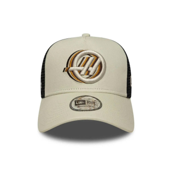 Haas F1 čepice baseballová kšiltovka Seasonal Trucker creamy F1 Team 2026