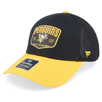 Pittsburgh Penguins čepice baseballová kšiltovka A/CAP Structured Adjustable Meshback