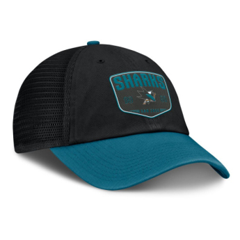 San Jose Sharks čepice baseballová kšiltovka A/CAP Structured Adjustable Meshback