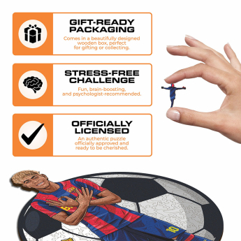 FC Barcelona dřevěné puzzle Yamal NEW 270 pcs