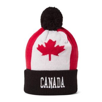 Hokejové reprezentace zimní čepice Canada Pom Flag