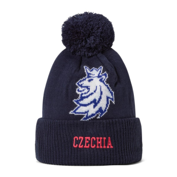 Hokejové reprezentace zimní čepice Czech republic Pom Flag
