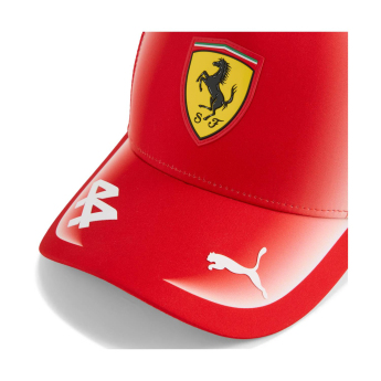 Ferrari čepice baseballová kšiltovka Lewis Hamilton #44 Trucker red F1 Team 2026