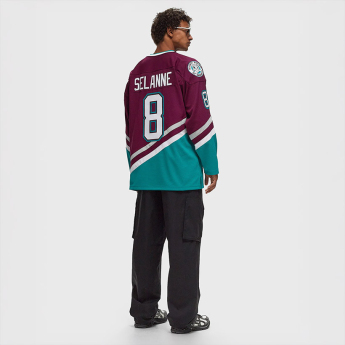 Anaheim Ducks hokejový dres Teemu Selanne 1996 Dark Jersey