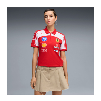 Ferrari dámské polo tričko official Teamline Replica F1 Team 2026