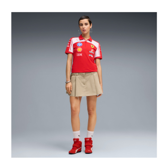 Ferrari dámské polo tričko official Teamline Replica F1 Team 2026