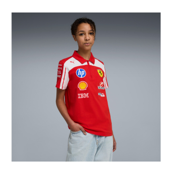 Ferrari dětské polo tričko official Teamline Replica F1 Team 2026
