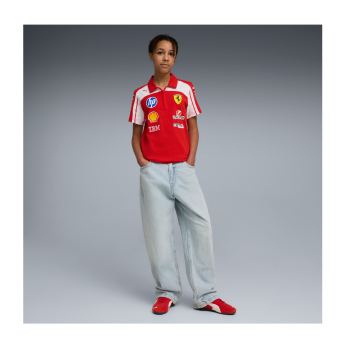 Ferrari dětské polo tričko official Teamline Replica F1 Team 2026