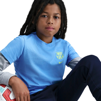 FC Barcelona dětské tričko Supporter blue