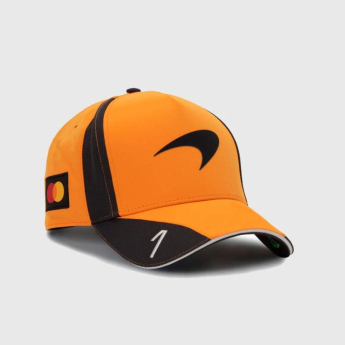 Mclaren Honda dětská čepice baseballová kšiltovka Lando Norris #1 official Teamline Replica F1 Team 2026