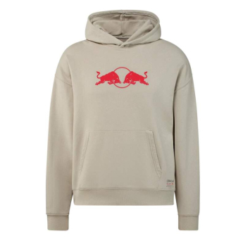 Red Bull Racing pánská mikina s kapucí logo Spark light brown F1 Team 2026