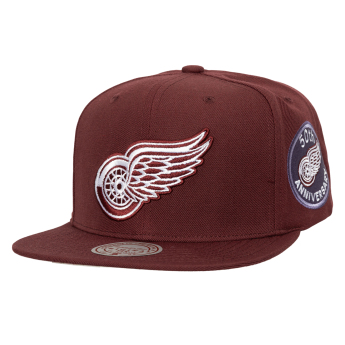 Detroit Red Wings čepice flat kšiltovka Fashion Basic Snapback